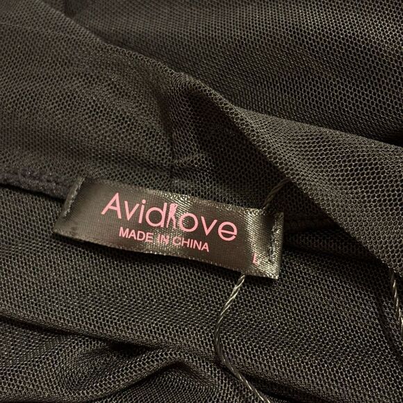 Womens Lingerie Robe Lace Kimono Robe Sexy Bathrobe Babydoll Nightgown Large - Picture 6 of 6